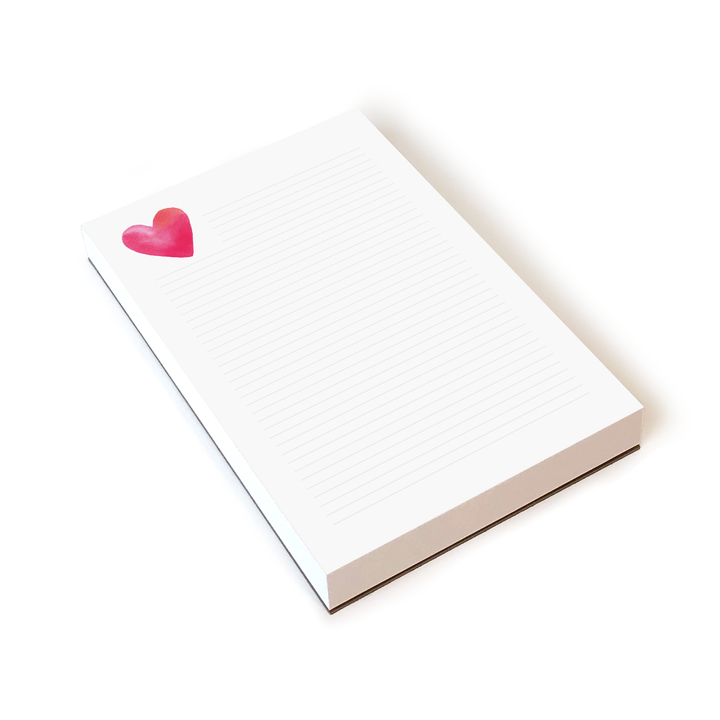Heart | Lined Notepad