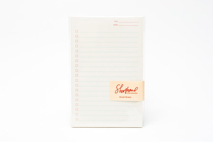 Classic Checklist Notepad