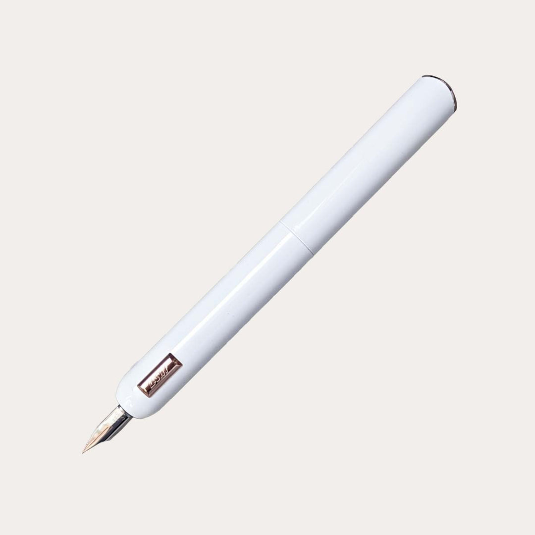 Dialog CC Capless Fountain Pen | White | Fine