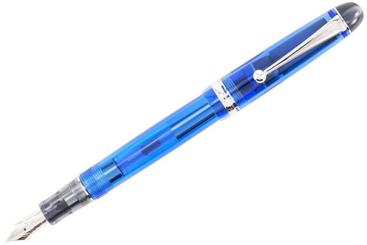 Custom 74 Fountain Pen | Transparent Blue