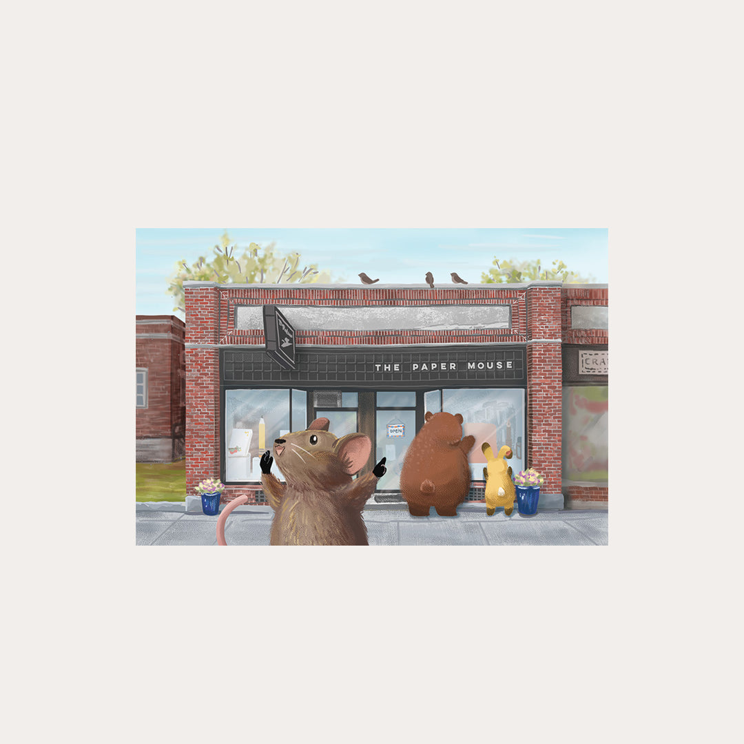 Window Shopping | Postcard