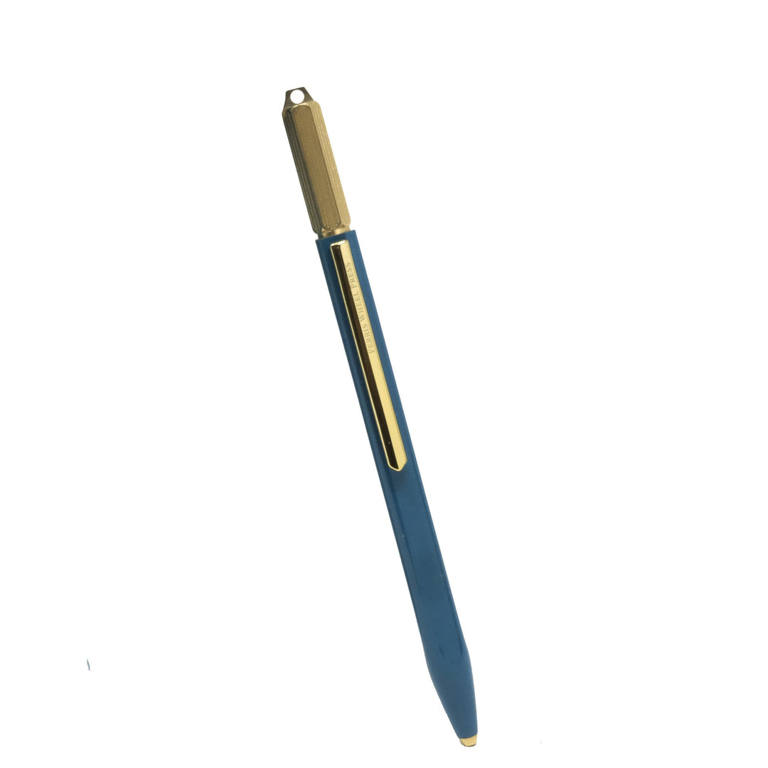 The Scribe Tattler's Teal Ballpoint Pen