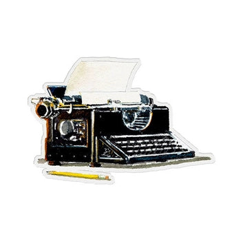 Vintage Typewriter | Vinyl Sticker