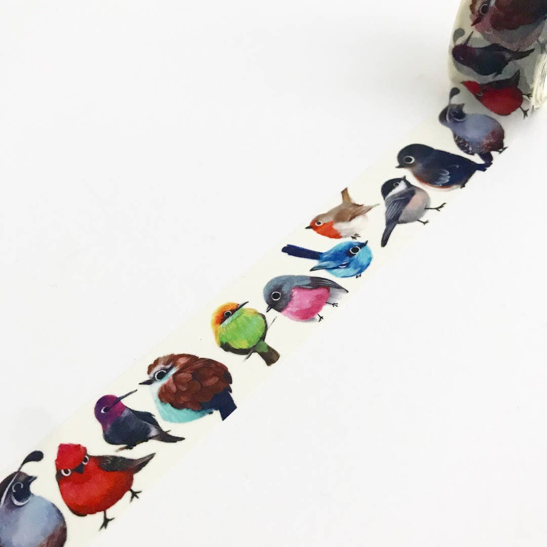 Birdies | Wide Washi Tape