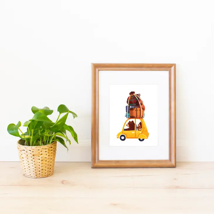 Bears Family Art Print | Medium