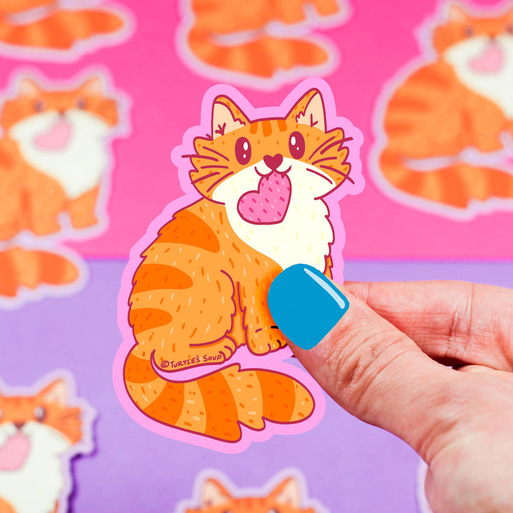 Kitty Cat Love | Vinyl Sticker