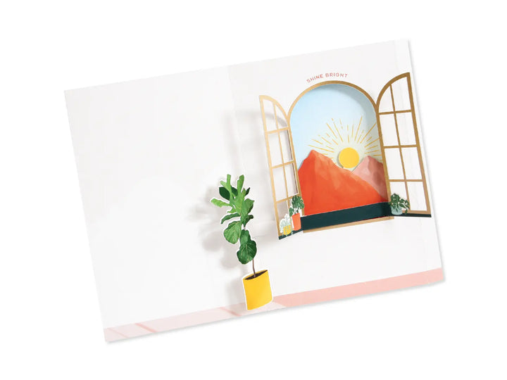 Shine Bright | Pop Up Greeting Card