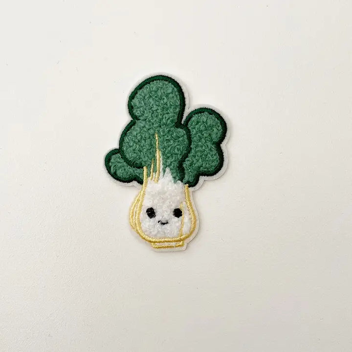 Bok Choy Stick On Chenille Patch