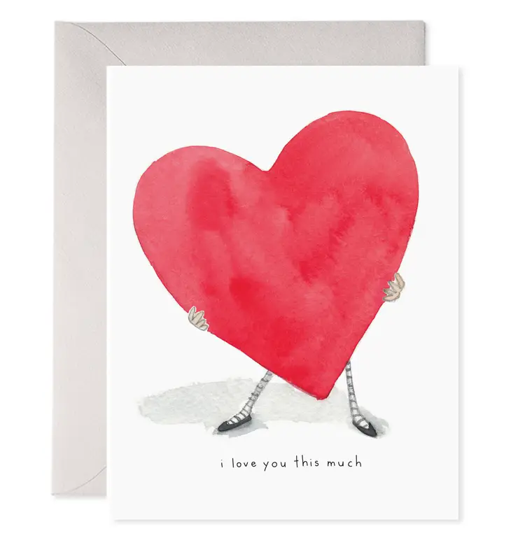 I Love You This Much | Greeting Card