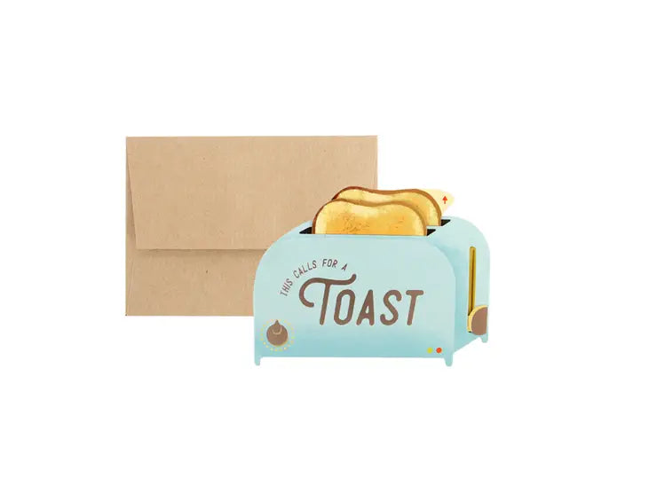 Toaster | Pop Up Greeting Card