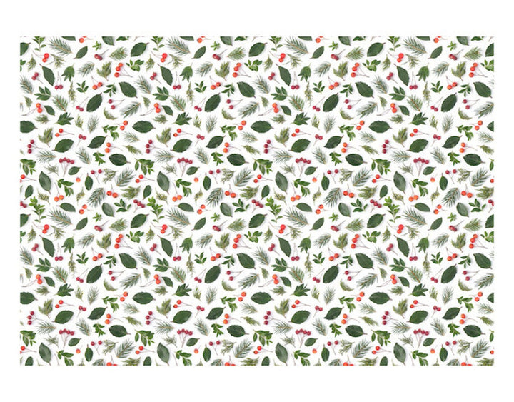 Evergreens and Berries | Gift Wrap