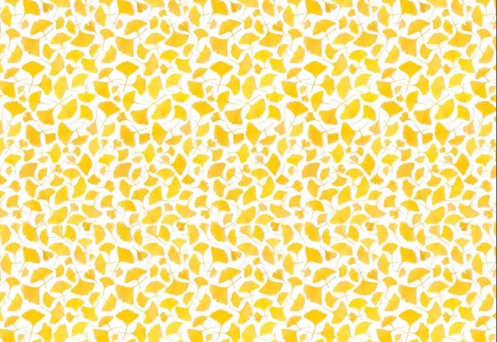 Yellow Ginkgo Leaves | Gift Wrap