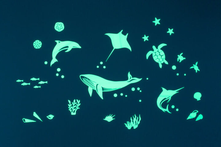 Sea Animal Glow in the Dark Stickers